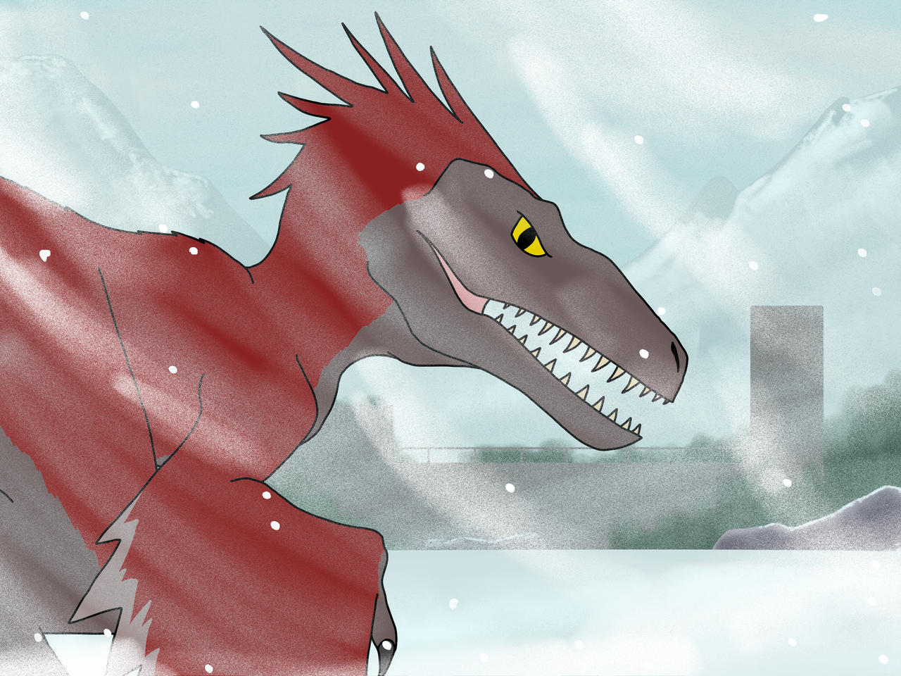 The Pyroraptor by ColtraneRex on DeviantArt