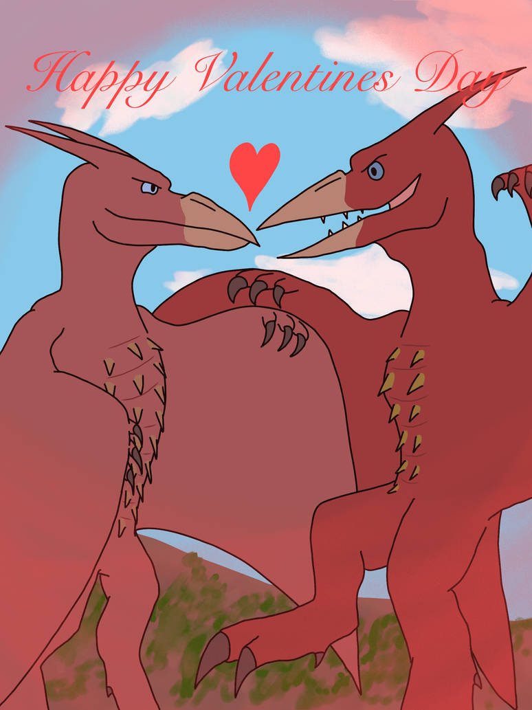 Samson Rodan The Rodan Couple (Valentine Edit) by ColtraneRex on DeviantArt