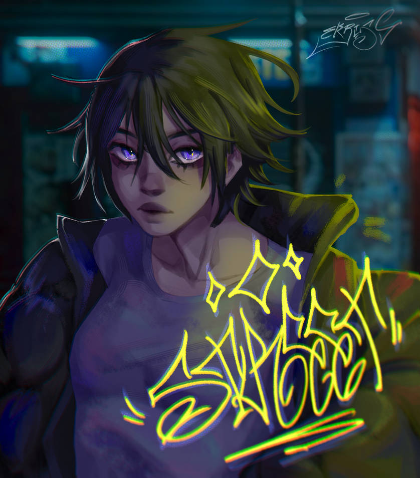 OC's portrait (redesign) by Eleriss on DeviantArt