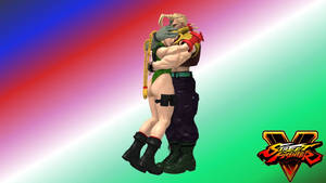 Another Cammy X Nash Wallpaper!