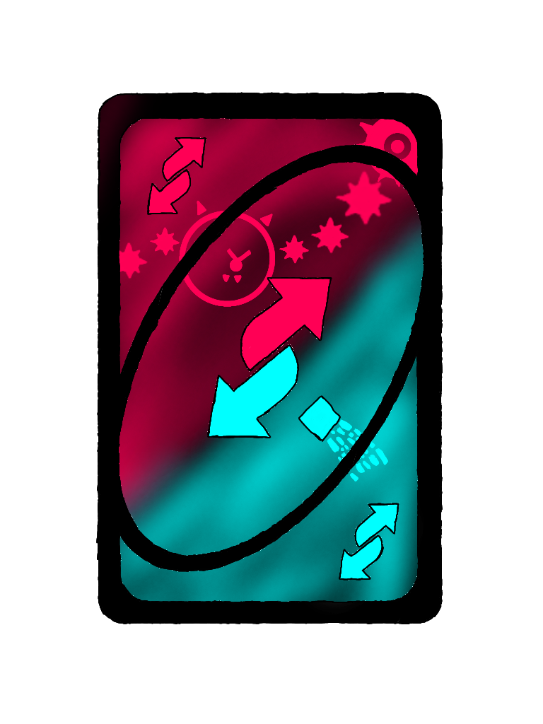 Pixilart - Uno Reverse Card by Lukaisbored