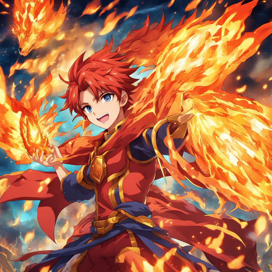 Fire Elemental Hero Fire Elemental Guardian by thobita1 on DeviantArt