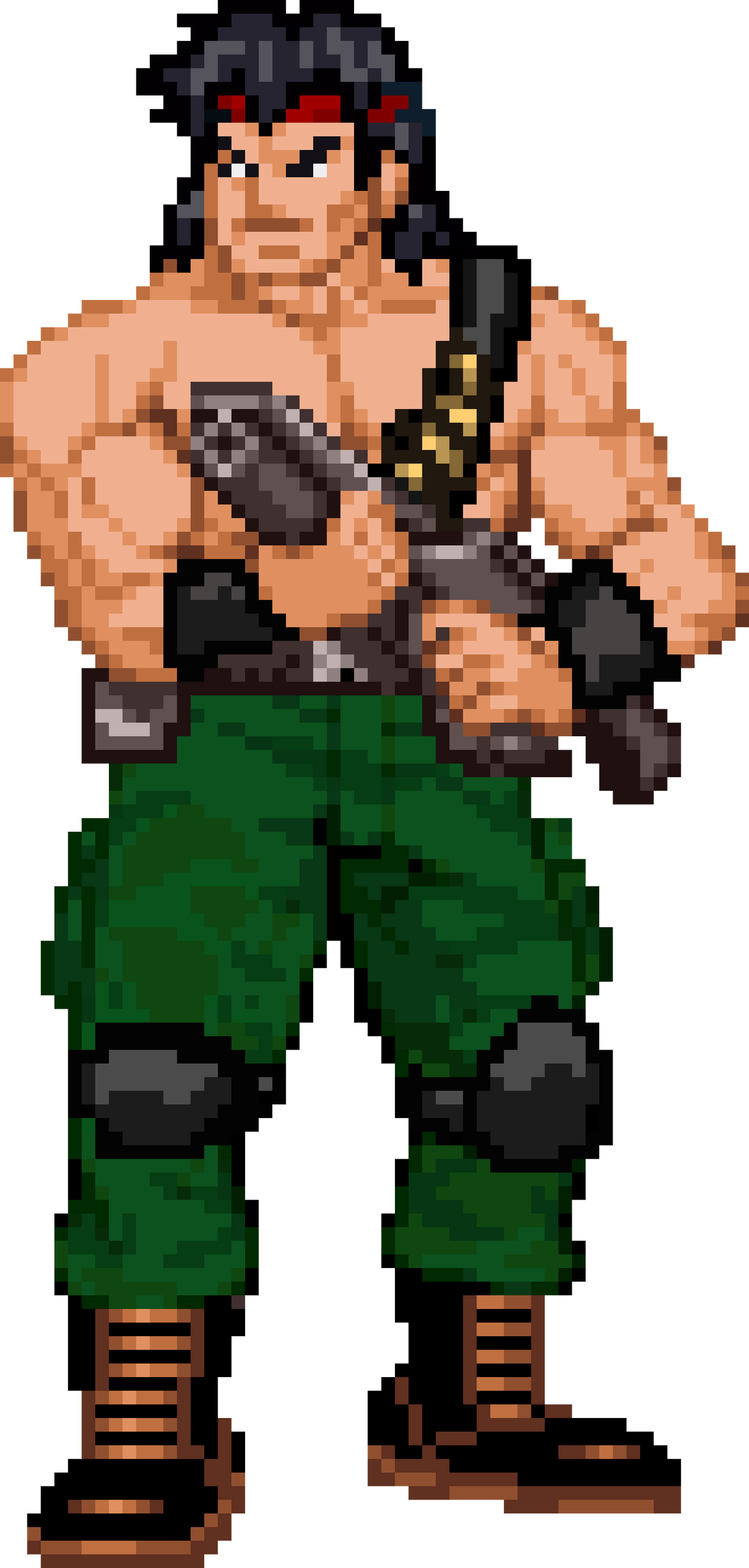 Pixelated Rambo RAMBO by KingWill369 on DeviantArt
