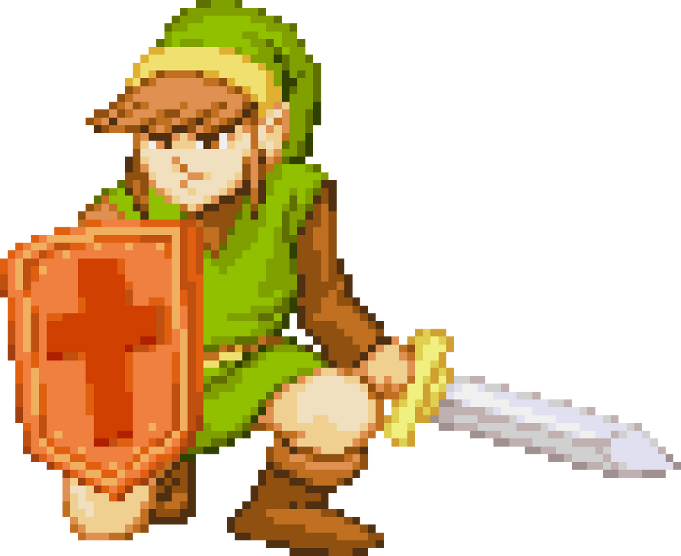 Link (NES Design) by KingWill369 on DeviantArt