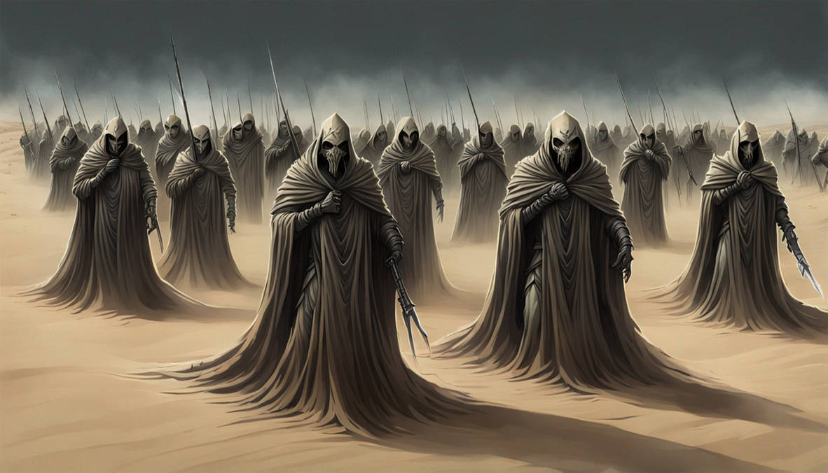 Sand Wraith Army by kaiserzaiser on DeviantArt