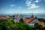 Tagus rivier from the castle by roman-gp