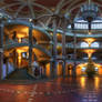 Interior of the court center in Berlin