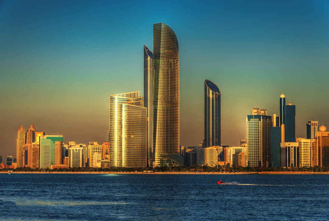 Golden City - Abu Dhabi by roman-gp