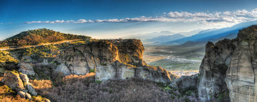 Meteora - Panorama by roman-gp