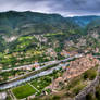 Entrevaux - view from the citadel