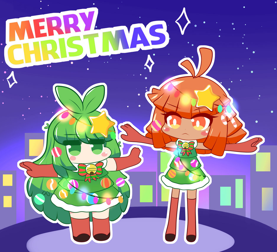Tree Oc OC - Christmas Trees by SodaTaeko on DeviantArt