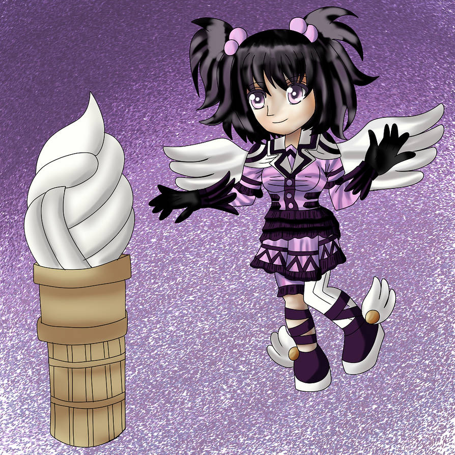 Hestia Chibi Ice Cream Cone