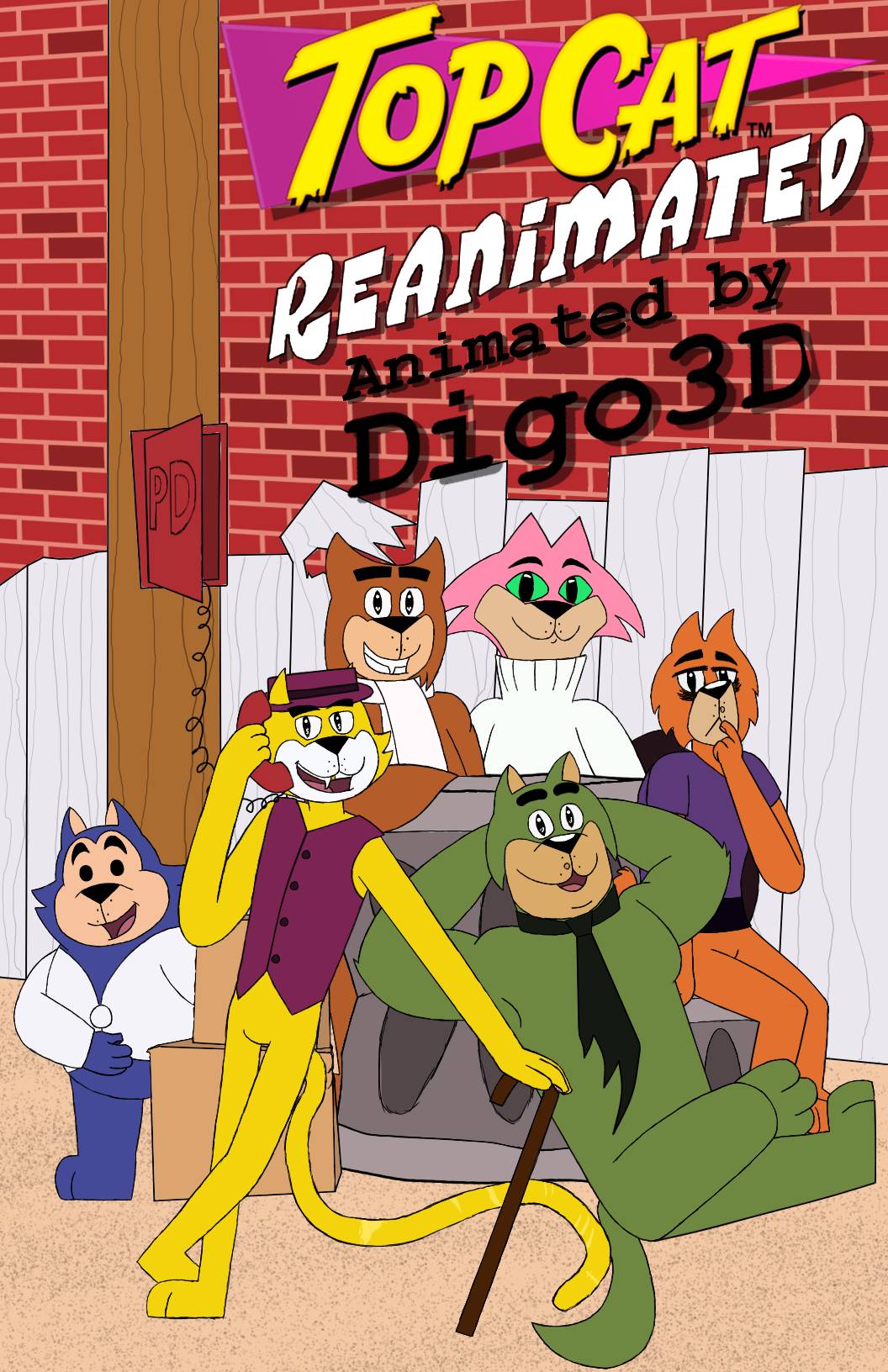 Top Cat Reanimated Official Poster by TopCatMatagot on DeviantArt