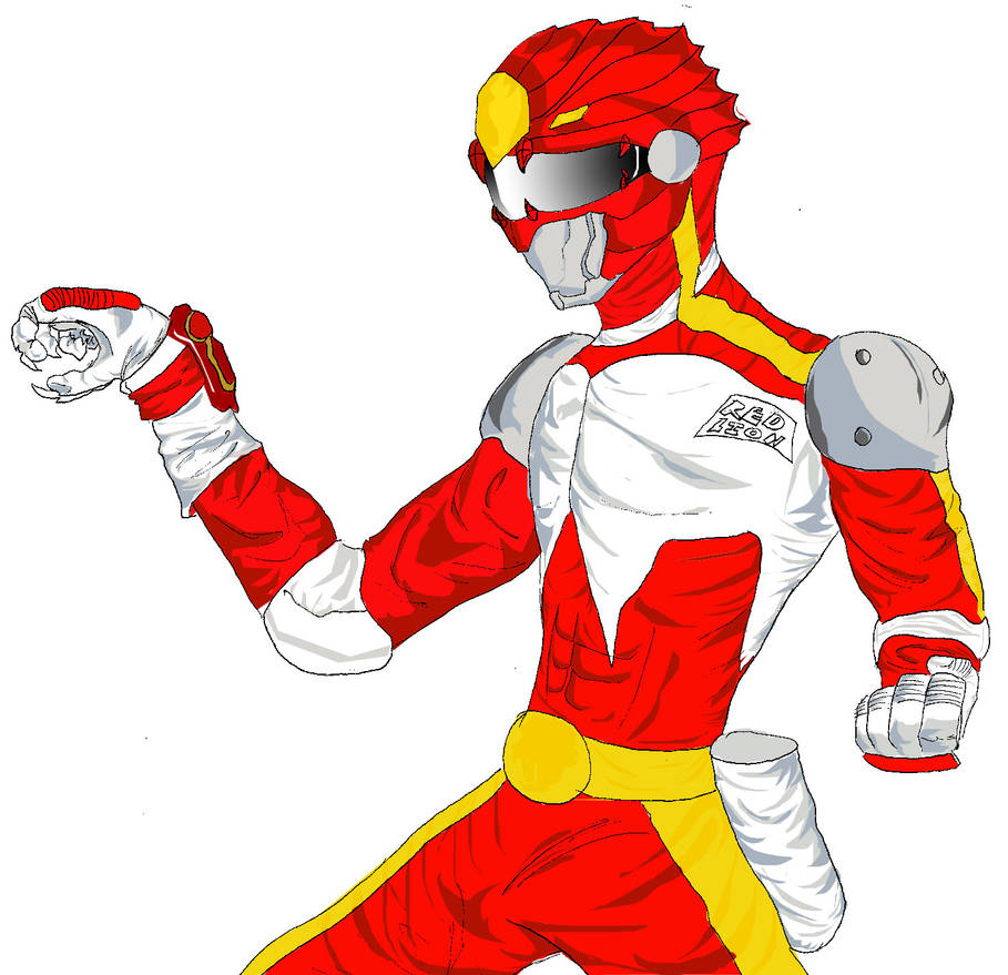 Random red ranger by Zero-fire-unit on DeviantArt