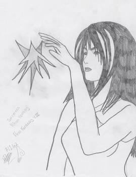 Rinoa casting spell