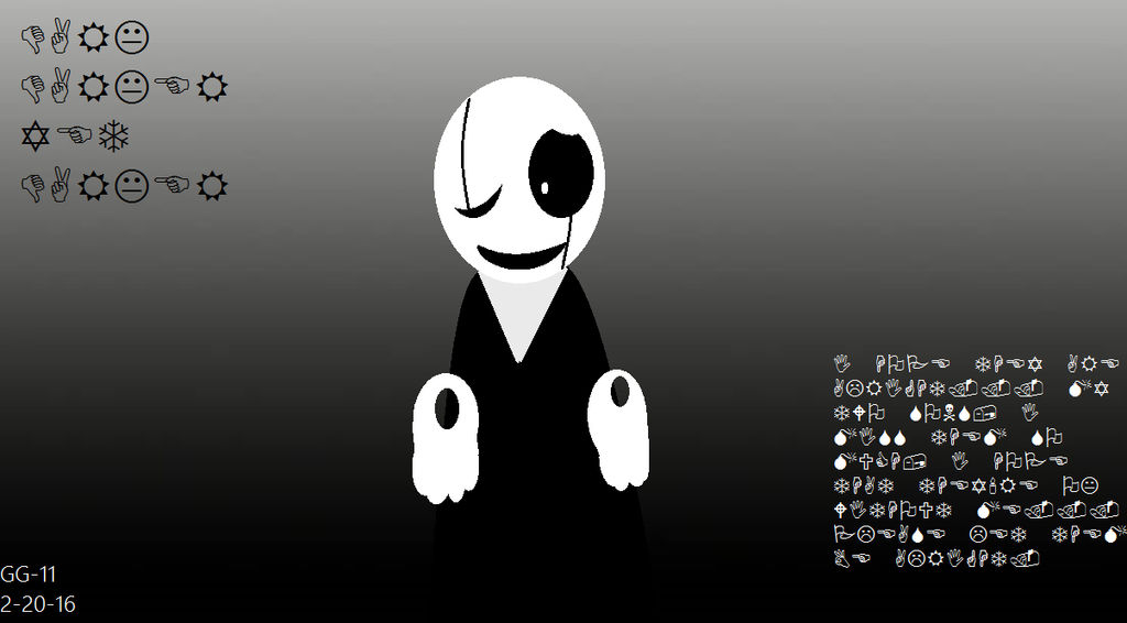 Ultra Tale Gaster Undertale- Gaster by GalaxyGal-11 on DeviantArt