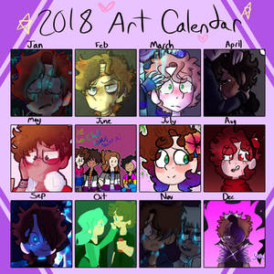 Art Calendar 2018