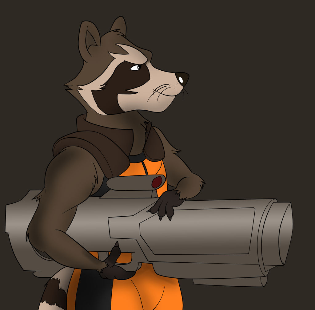 Rocket Raccoon by TateShaw