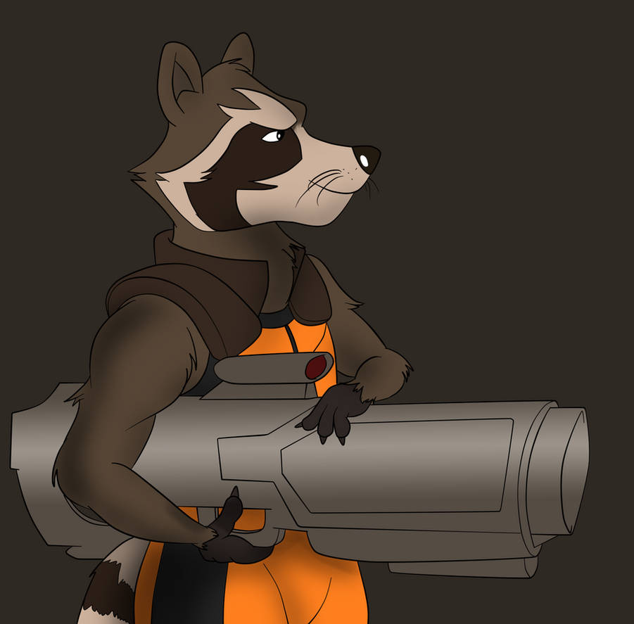 Rocket Raccoon by TateShaw