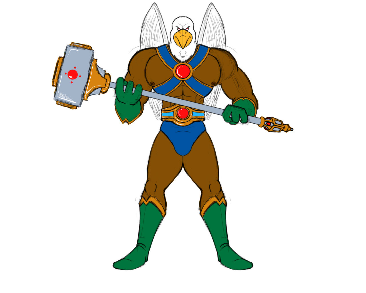 Eagle Man Variant 2 By TateShaw On DeviantArt eagle-man-variant-2-by-tateshaw-on-deviantart