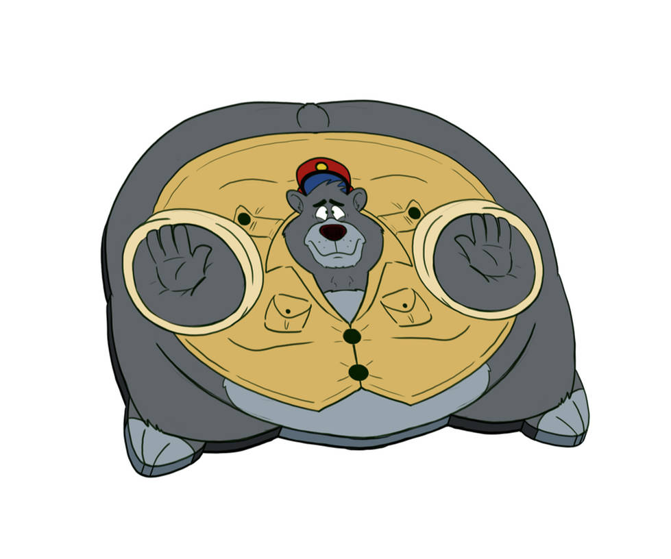 Baloo Render Flat Fanart Friday: Baloo by TateShaw on DeviantArt