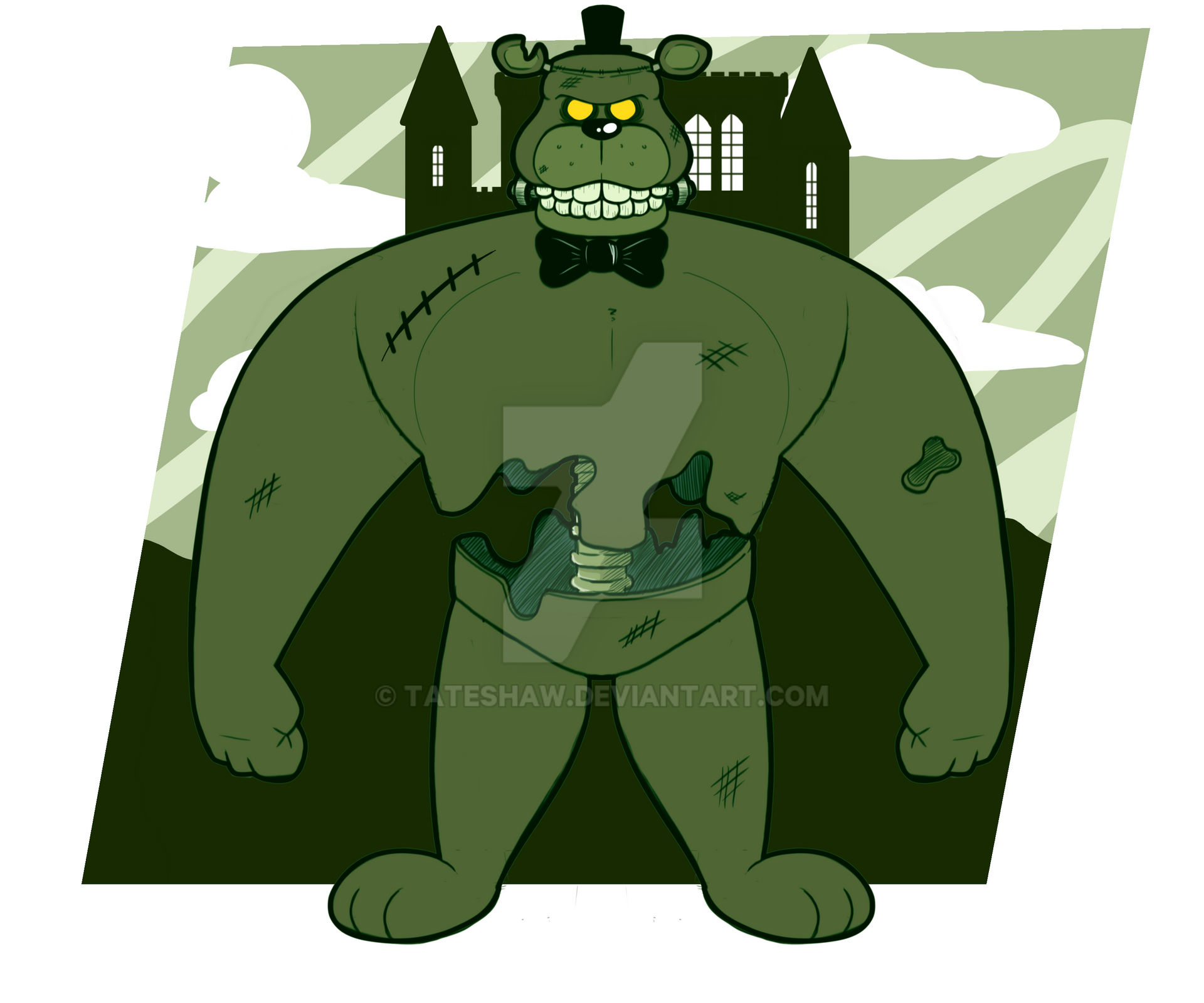 Dreadbear Meme Halloween: Dreadbear by TateShaw on DeviantArt