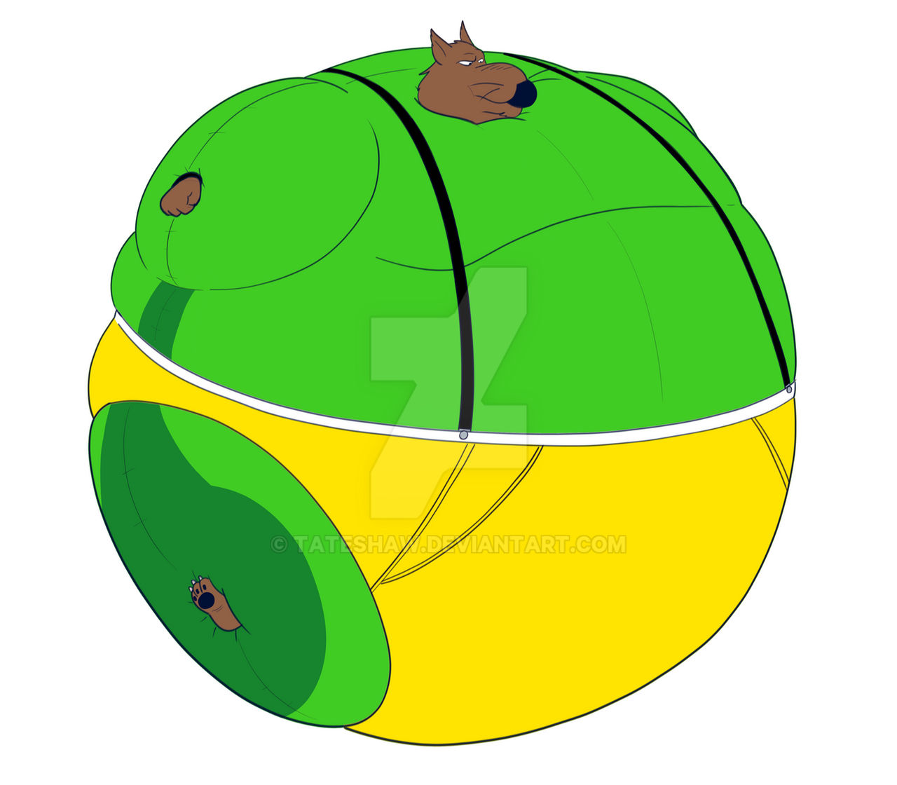Splatoon Inflated Splinter Inflated by TateShaw on DeviantArt