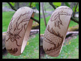 Dragon Bangle Bracelet