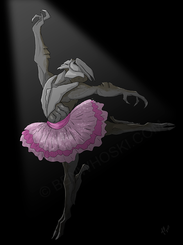 Turian in a Tutu