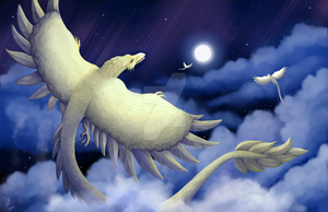 Lunaj Vivernoj/Lunar Wyverns