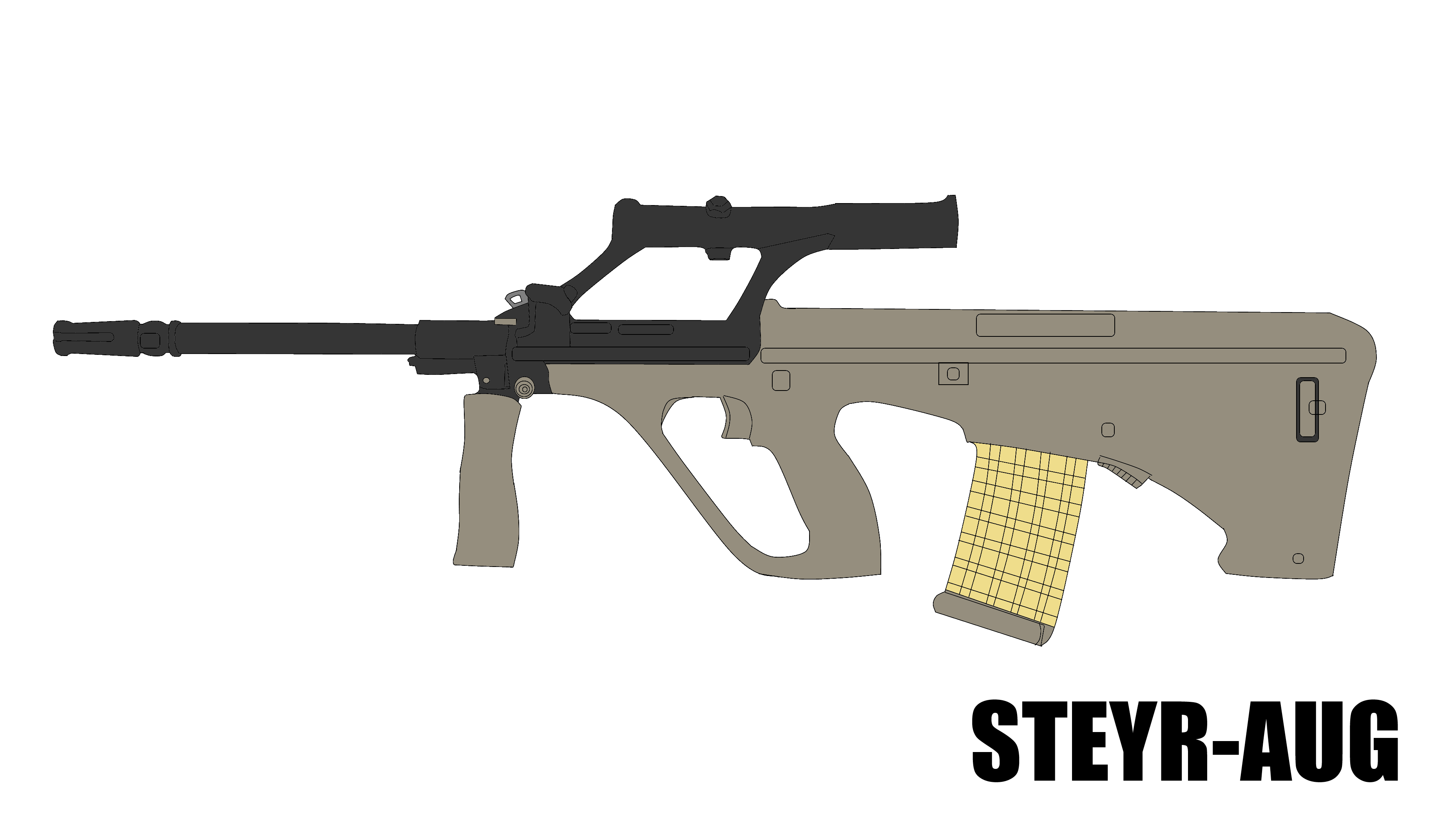 Styer-AUG by SwirvyKing on DeviantArt