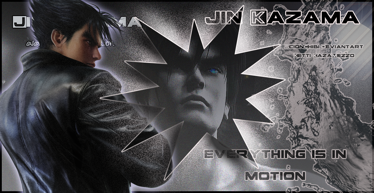 Jin Kazama broken glass