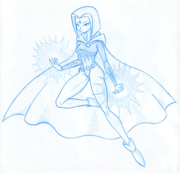 Teen Titans Raven by X-Cross on DeviantArt