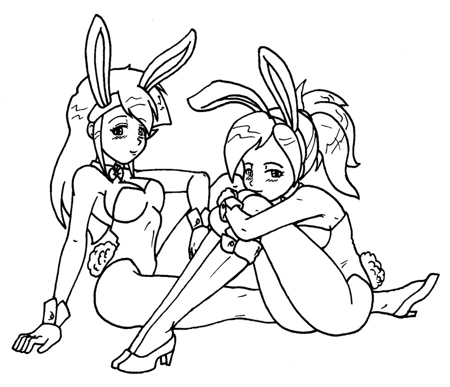 Chloe and FCross Bunnies