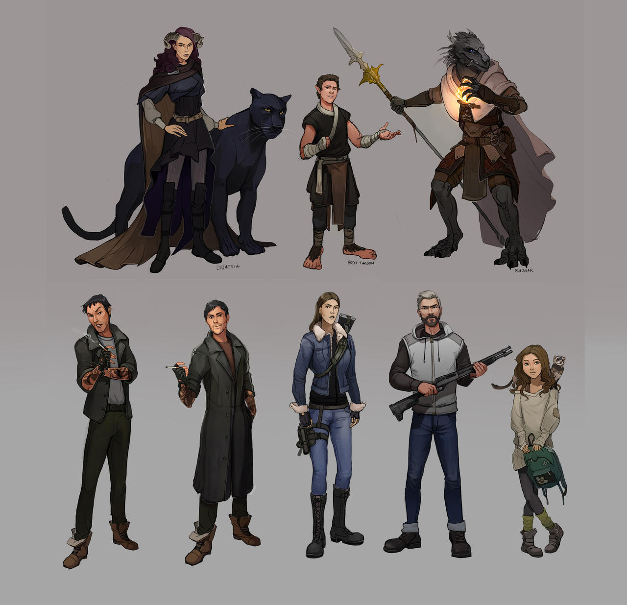 Decatur Character Designs Character designs by Shagan-fury on DeviantArt