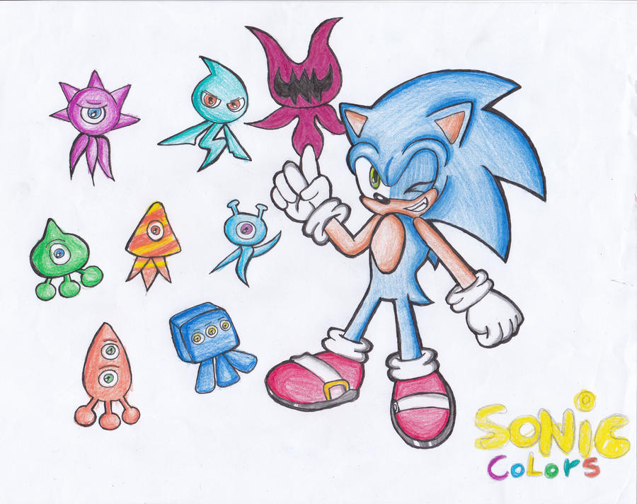 Sonic Colors by RoseBereArtist on DeviantArt