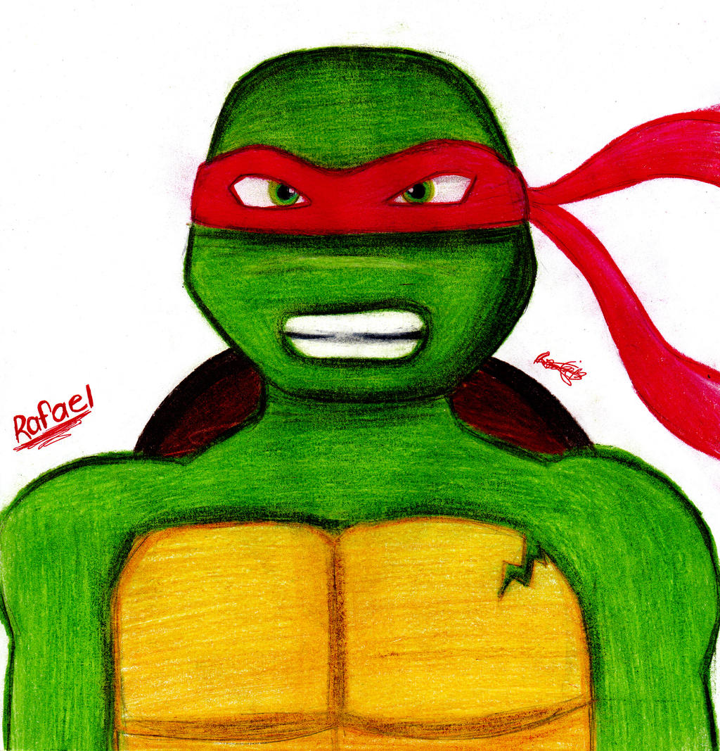 TMNT: Raphael by RoseBereArtist on DeviantArt