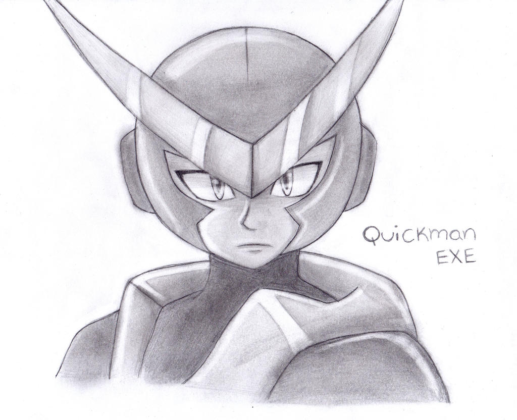 QuickMan EXE by RoseBereArtist on DeviantArt