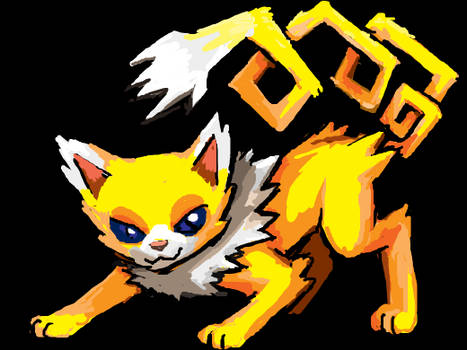 Pokefusion: Jolteon x Glameow