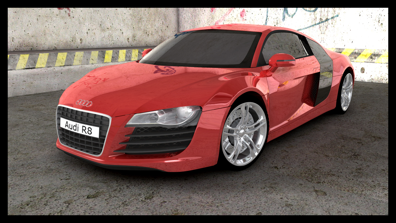 Audi R8 old