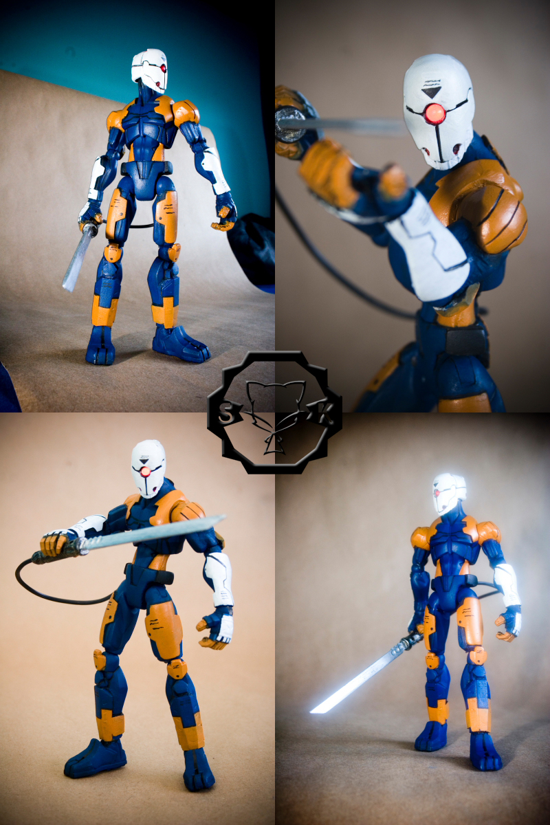 Custom Gray Fox action figureB