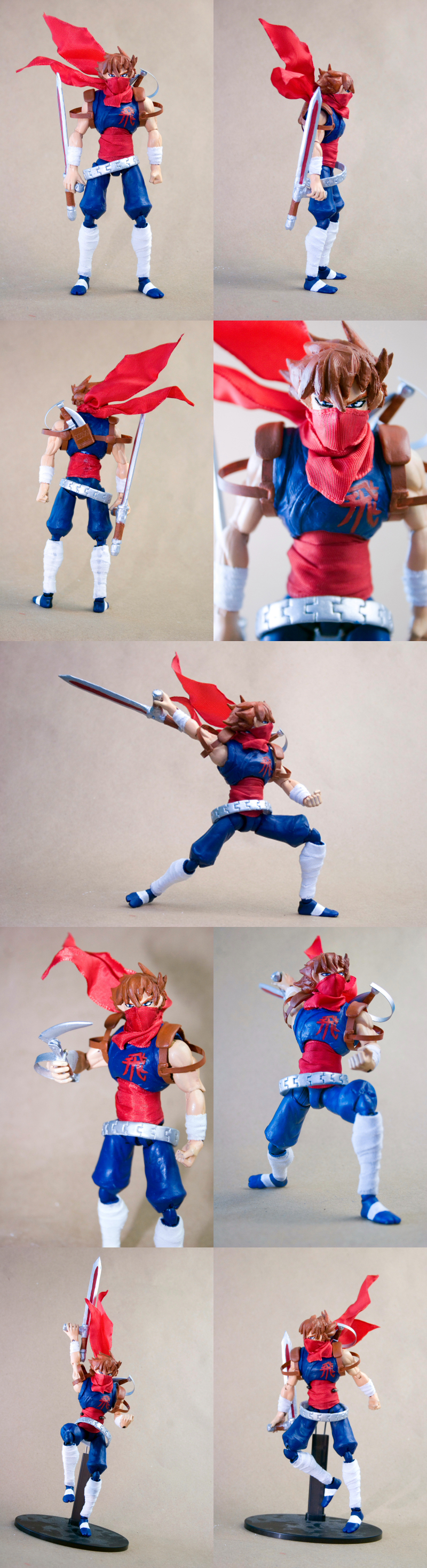 Custom Strider Hiryu figure