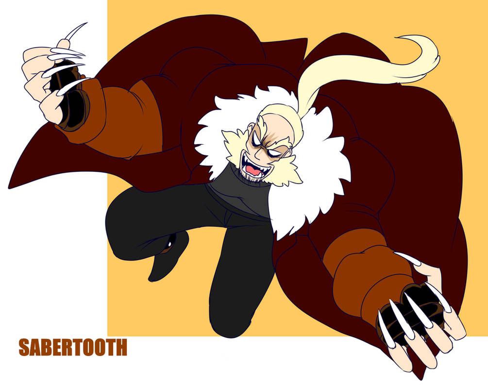 Redesign: Sabertooth by ImThatArtist on DeviantArt