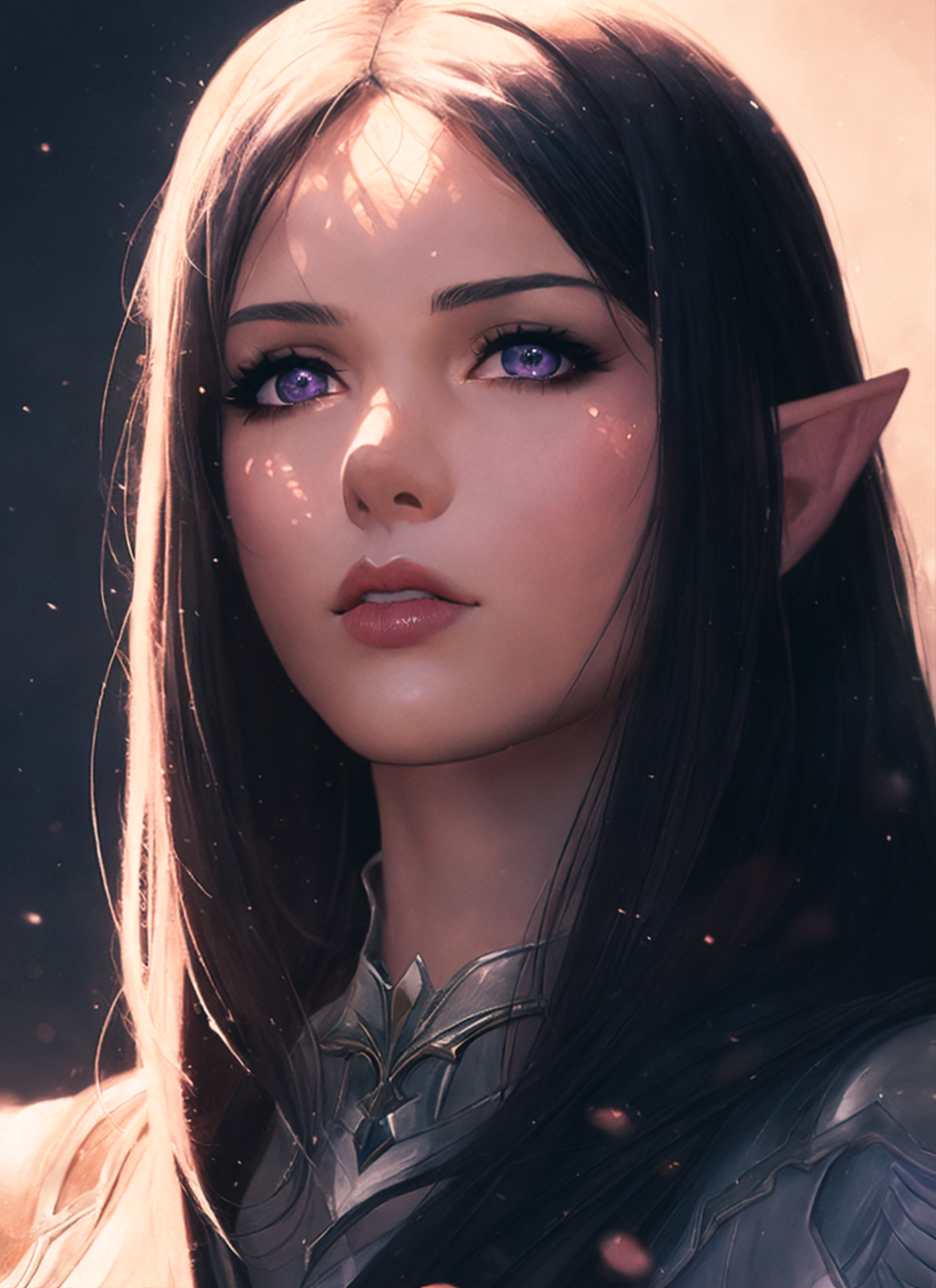 Martial Elf Character Portrait by Mech-and-Bones on DeviantArt
