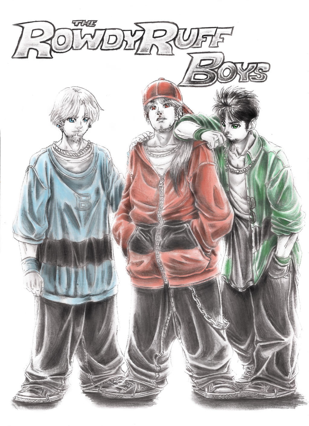 Teenage RoudyRuff Boys by Laborde91 on DeviantArt