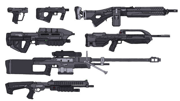 Halo Guns