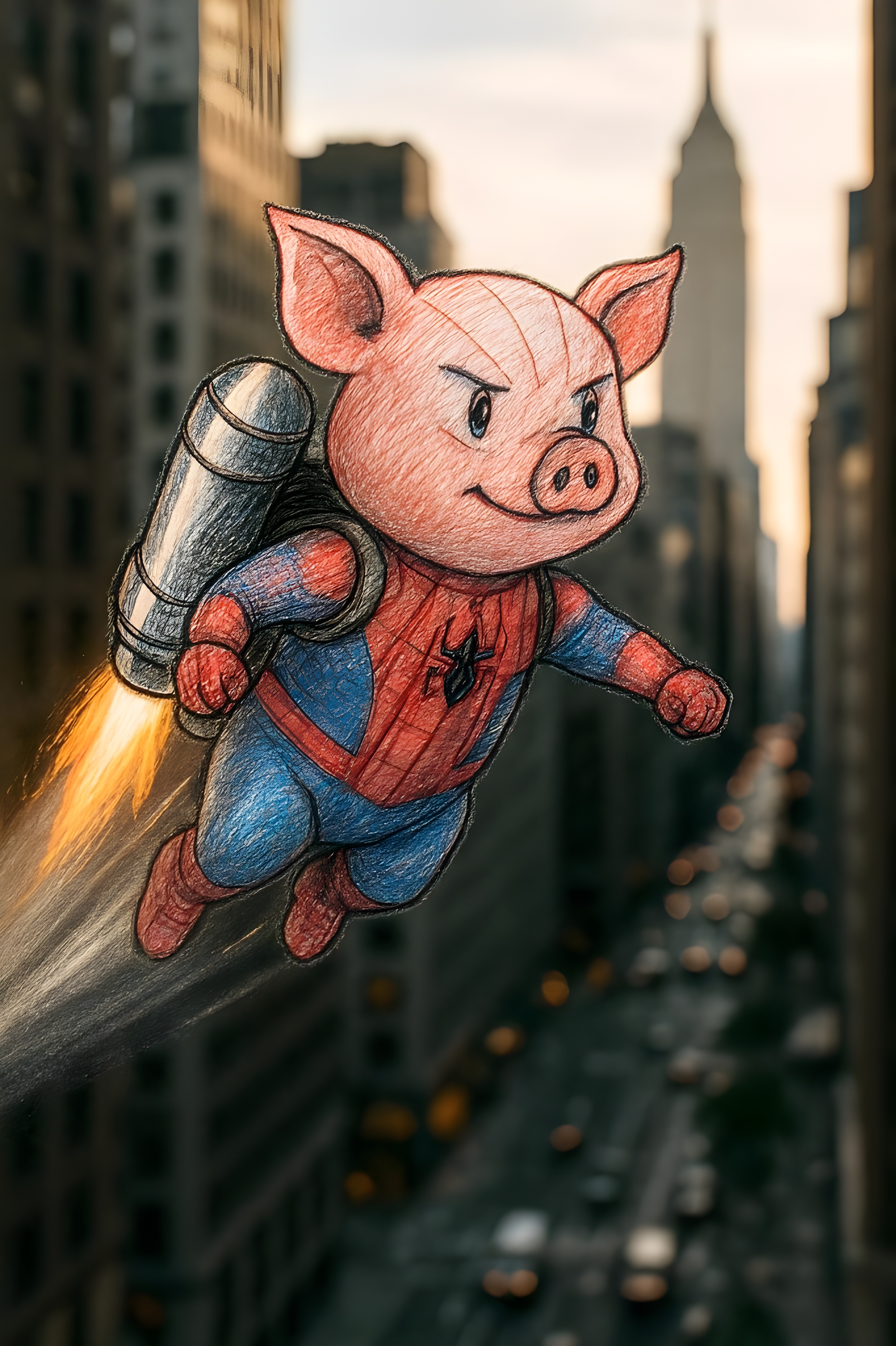 Spoderpig The Amazing Spider-Pig by creepycrawley91 on DeviantArt