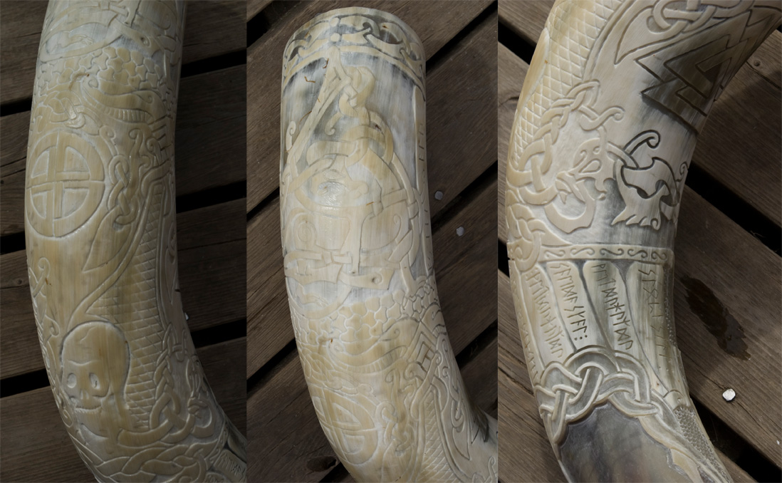 Ritual Drinking Horn Part 3a