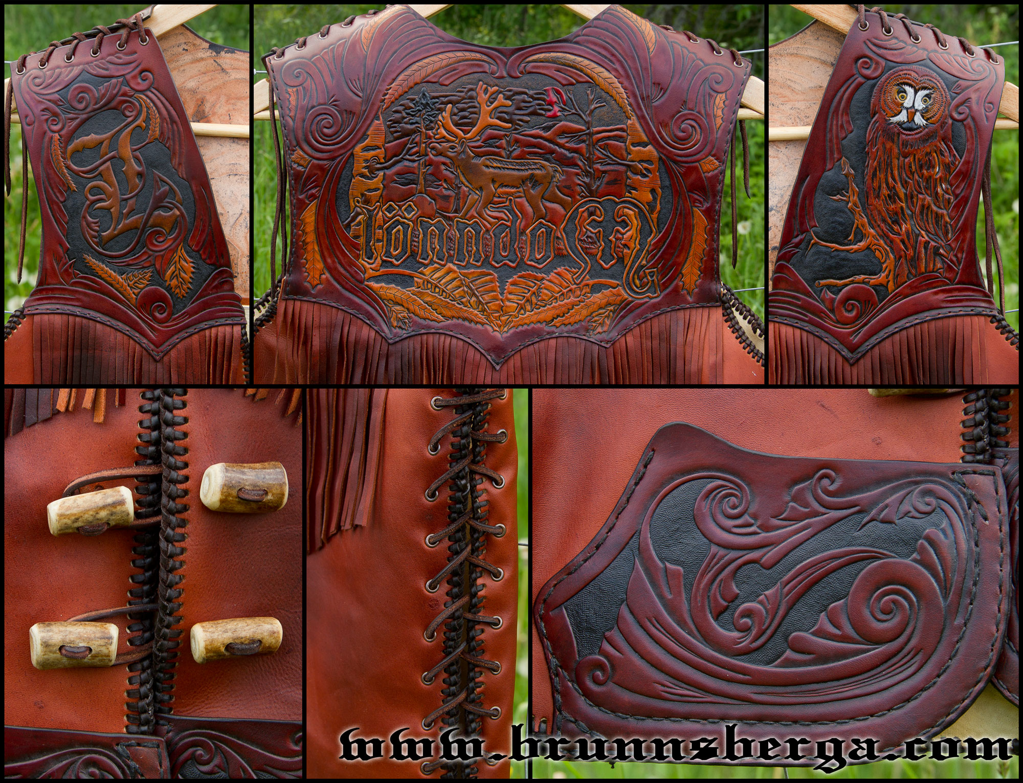 Vildmark Vest Details by Wodenswolf