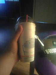 Got me a chocolate shake